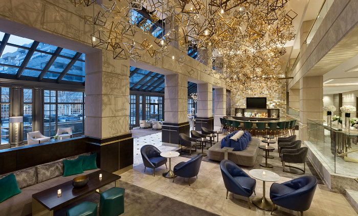 Stunning Luxury Hotel Lobby -The Fairmont Washington by ForrestPerkins