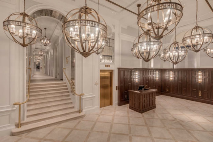 Hotel Lobby Ideas: The golden glam of Hilton Dubrovnik by Goddard Littlefair