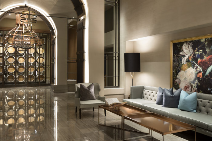 Stunning Luxury Hotel Lobby- The Omni Louisville by Waldrop+Nichols