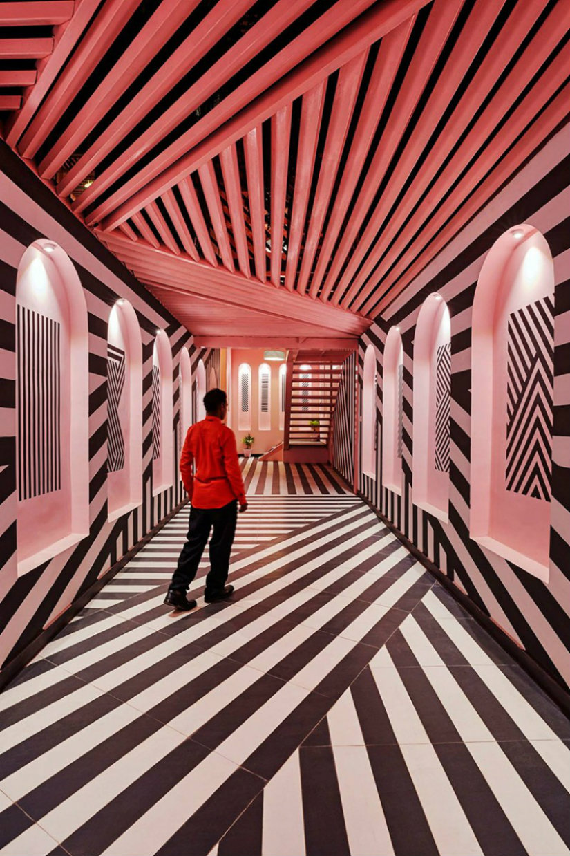 Restaurant Ideas for Luxury Hotel inspired by Wes Anderson